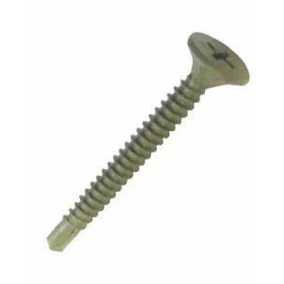 Grip-Rite NCBD1585 No. 8 x 1-5/8 in. L Phillips Wafer Head Cement Board Screws 5 lb. 720/Pack