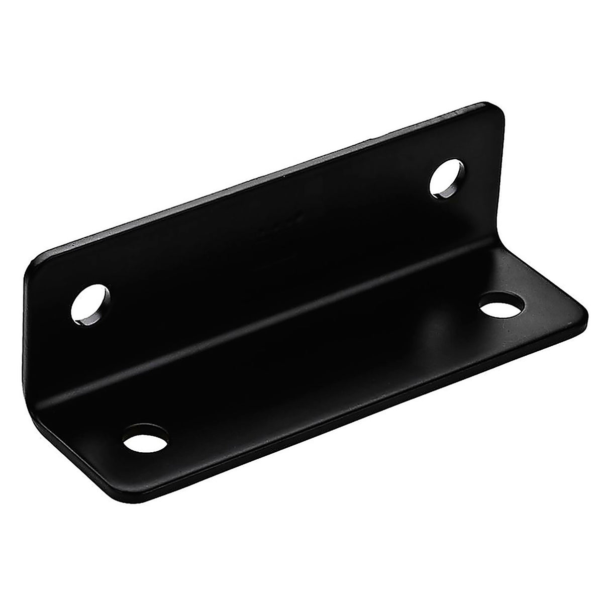 Hampton 01-3405-404 1-5/8 in. H x 5 in. W x 1/8 in. D Black Steel Inside Wide Corner Brace
