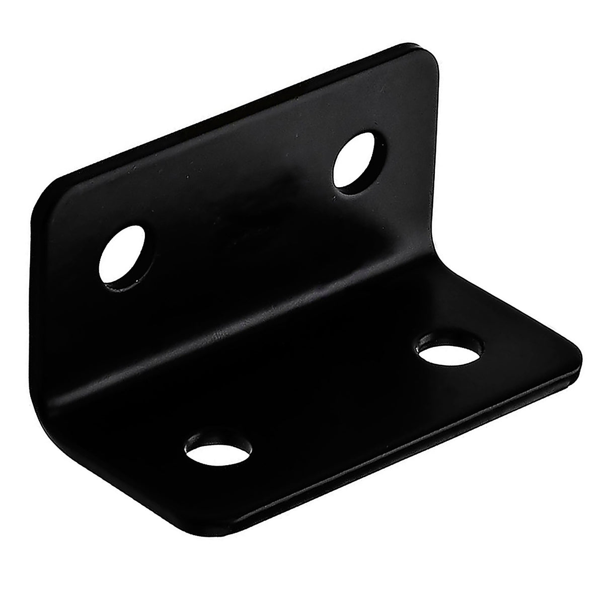 Hampton 01-3405-401 1-5/8 in. H x 3 in. W x 1/8 in. D Black Steel Wide Corner Brace