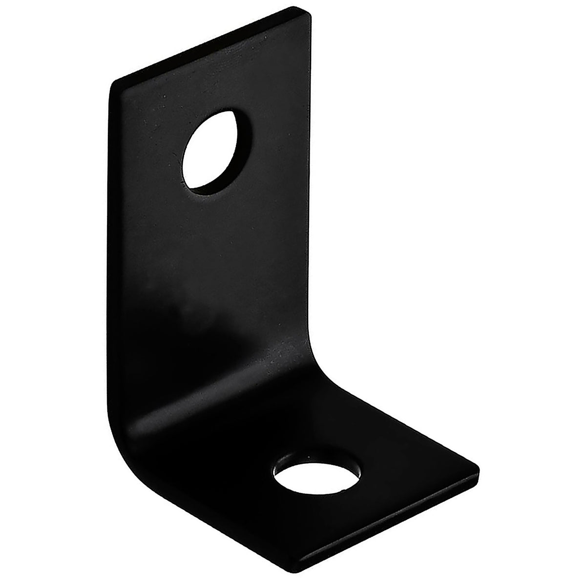 Hampton 01-3405-301 2-1/2 in. H x 1-1/2 in. W x 1/8 in. D Black Steel Offset Leg Corner Brace