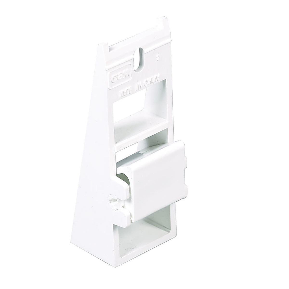 Amerimax T0539 3 in. H x 1.5 in. W x 1 in. L White Vinyl Fascia Fixer
