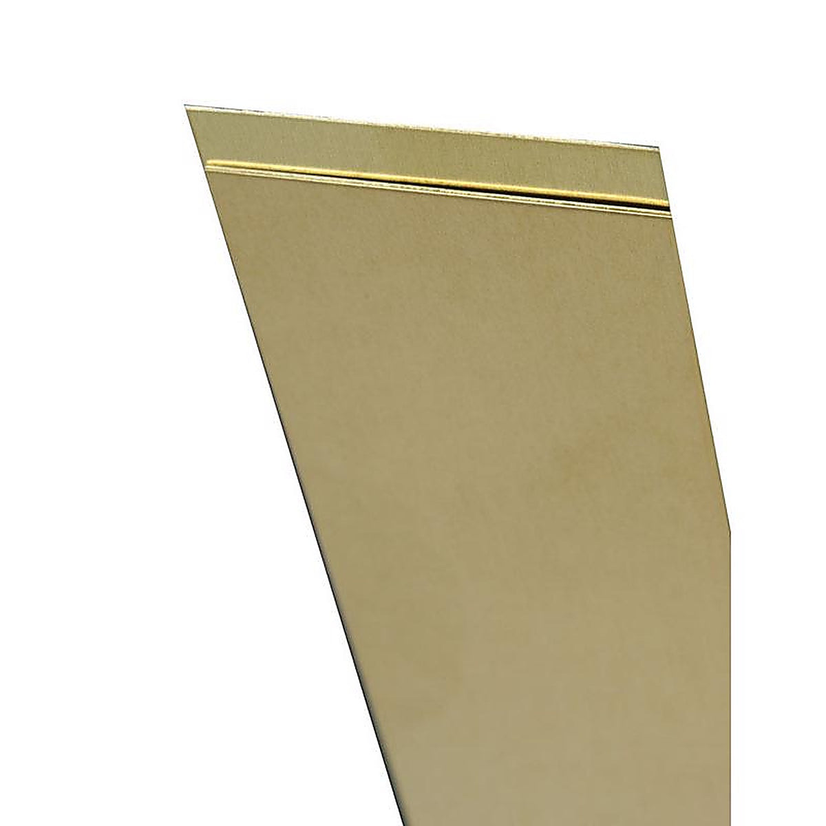 K&S 258 0.02 in. x 4 in. W x 10 in. L Brass Sheet Metal