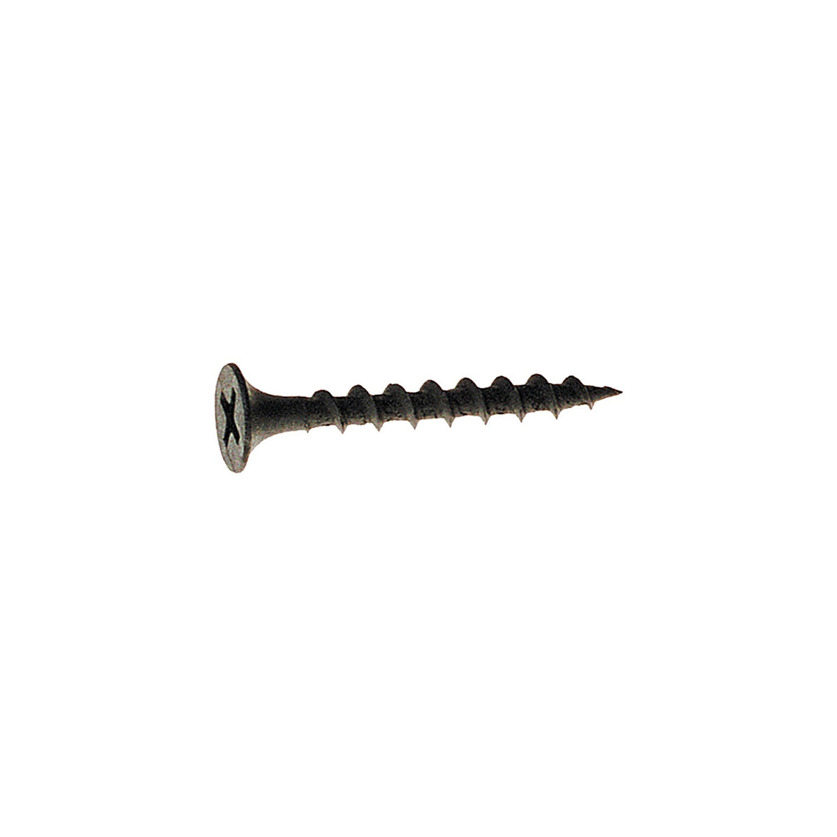 Grip-Rite 312CDWS1M No. 10 x 3-1/2 in. L Phillips Phosphate Drywall Screws 1000/Pack