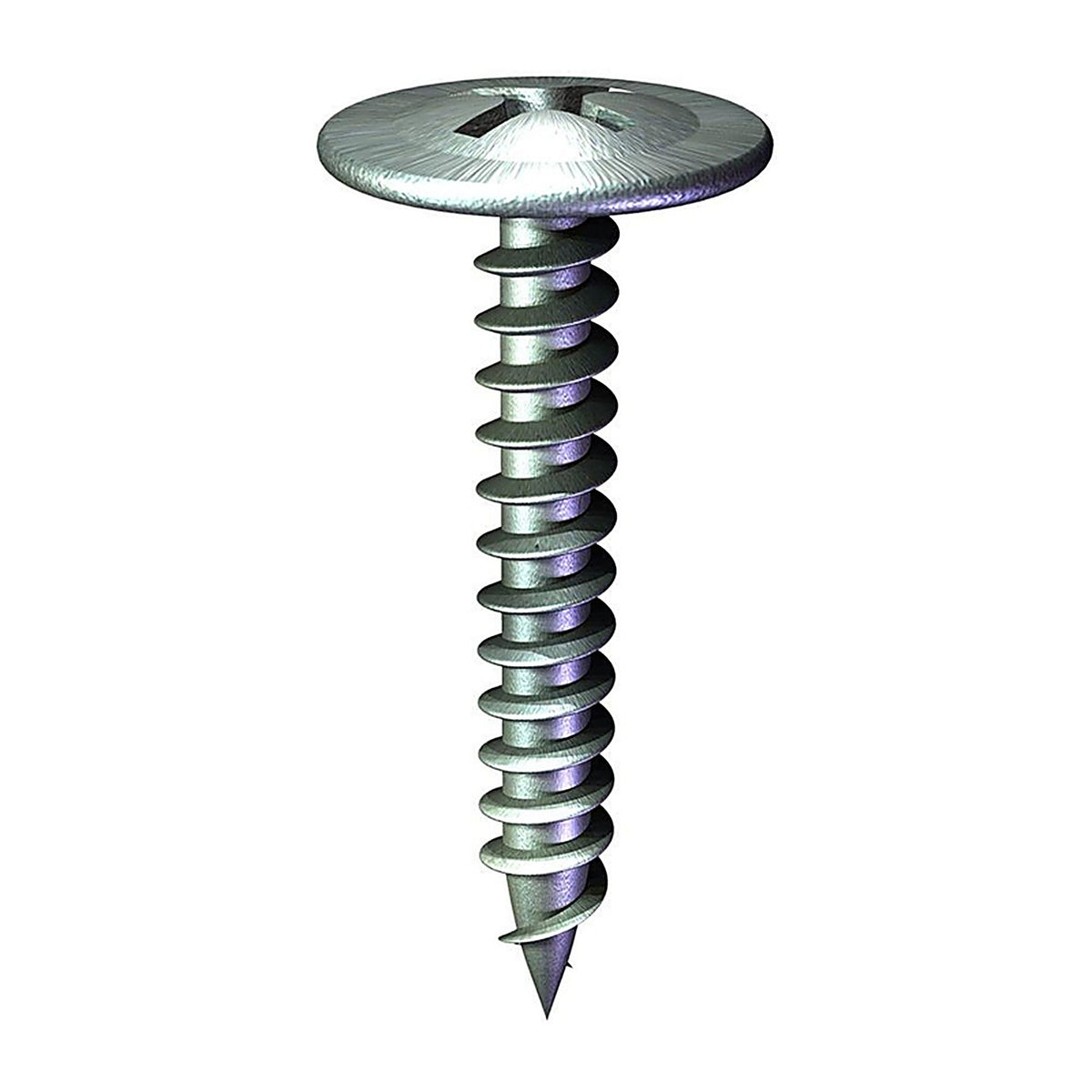 Grip-Rite NMTD81141 Pro-Twist No. 8 x 1-1/4 in. L Phillips Truss Head Lath Screws 1 lb.