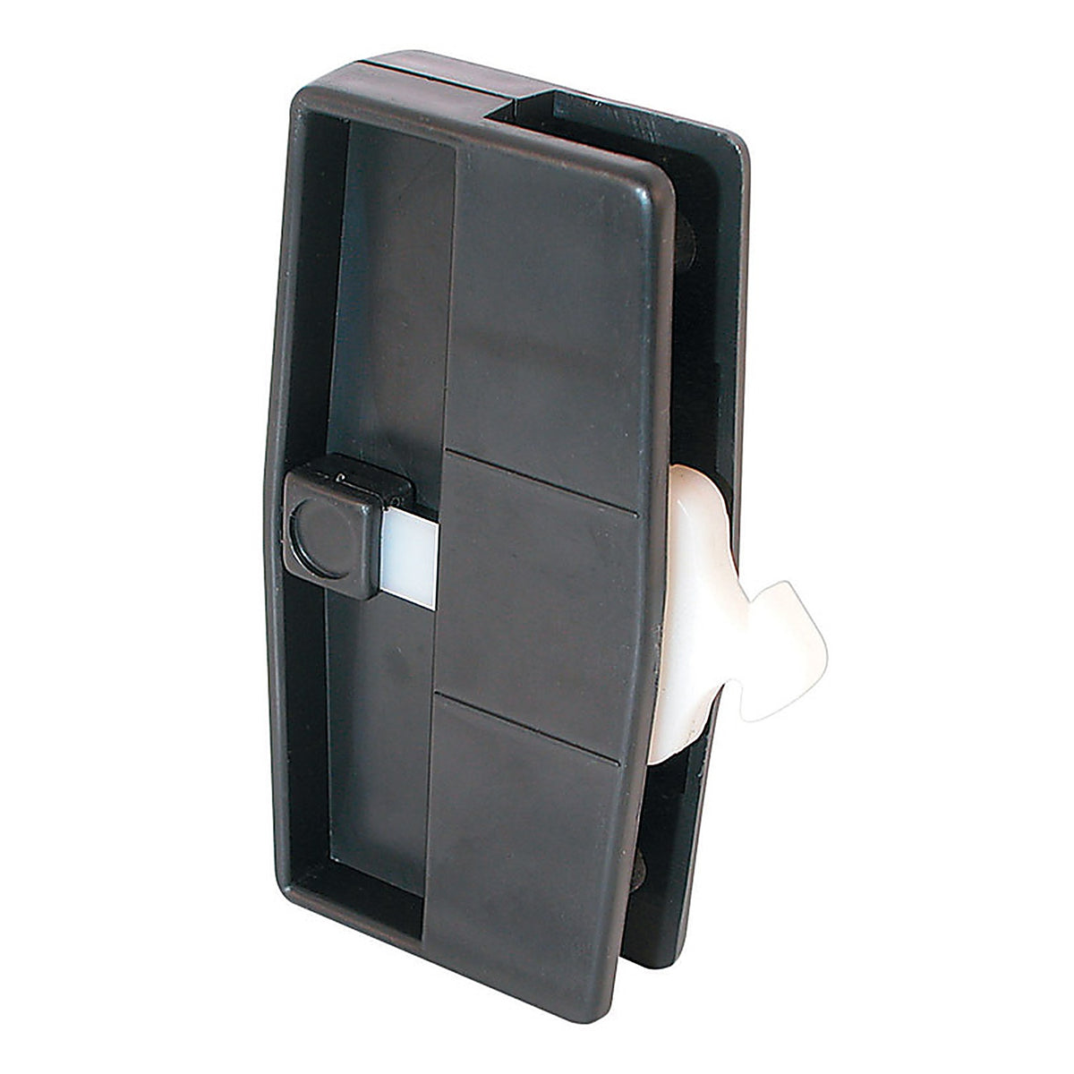 Prime-Line - A 109 - Zinc-Plated Black Plastic Latch and Pull 1 pk
