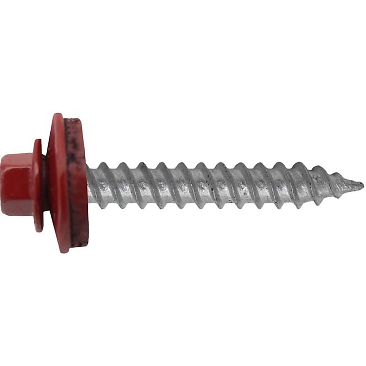 Grip-Rite NHWNW91121RED Pro-Twist No. 9 Sizes x 1-1/2 in. L Hex Hex Washer Head Screws w/Washers 1 lb. 91/Pack