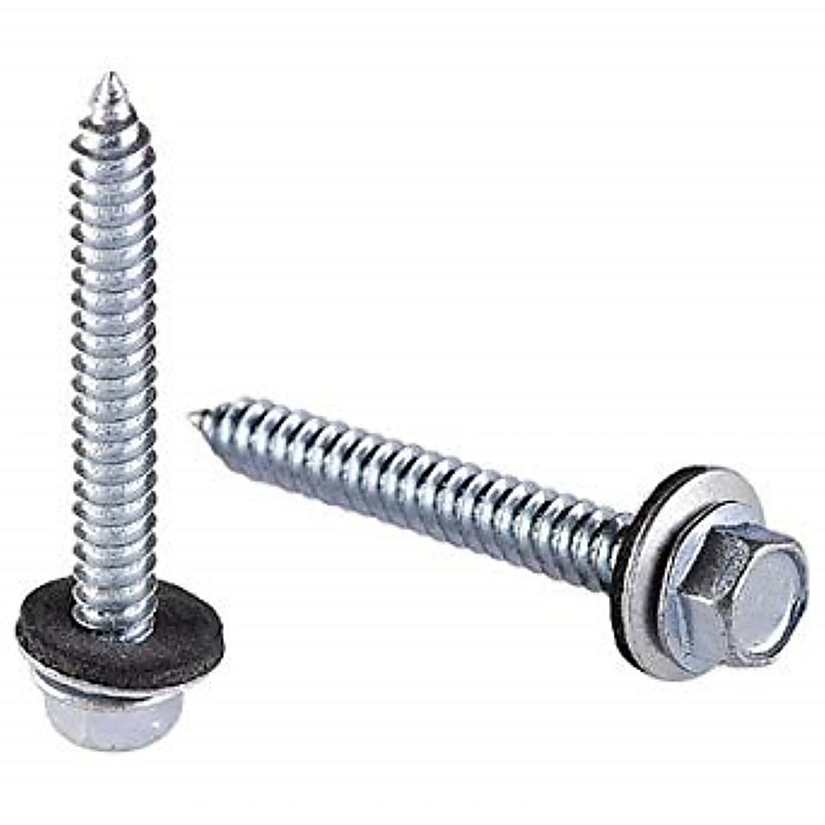 Grip-Rite NHWNW92001 Pro-Twist No. 9 Sizes x 2 in. L Hex Hex Head Sheet Metal Screws 1 lb. 74/Pack