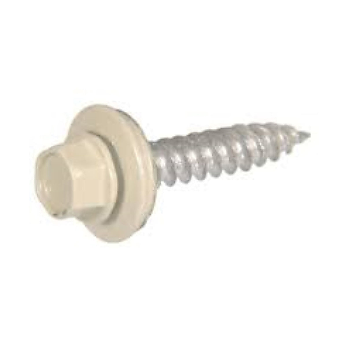 Grip-Rite NHWNW91001BEI Pro-Twist No. 9 Sizes x 1 in. L Hex Round Washer Head Sheet Metal Screws 1 lb. 115/Pack