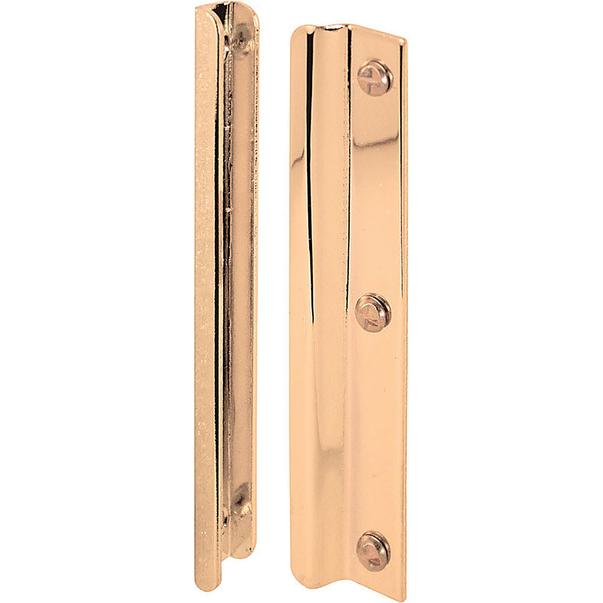 Prime-Line U9512 6 in. H x 6 in. L Brass-Plated Steel Latch Guard