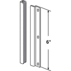 Prime-Line U9512 6 in. H x 6 in. L Brass-Plated Steel Latch Guard