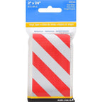 Hillman 840380 2 in. W x 24 in. L Red/White Reflective Safety Tape 1/Pack