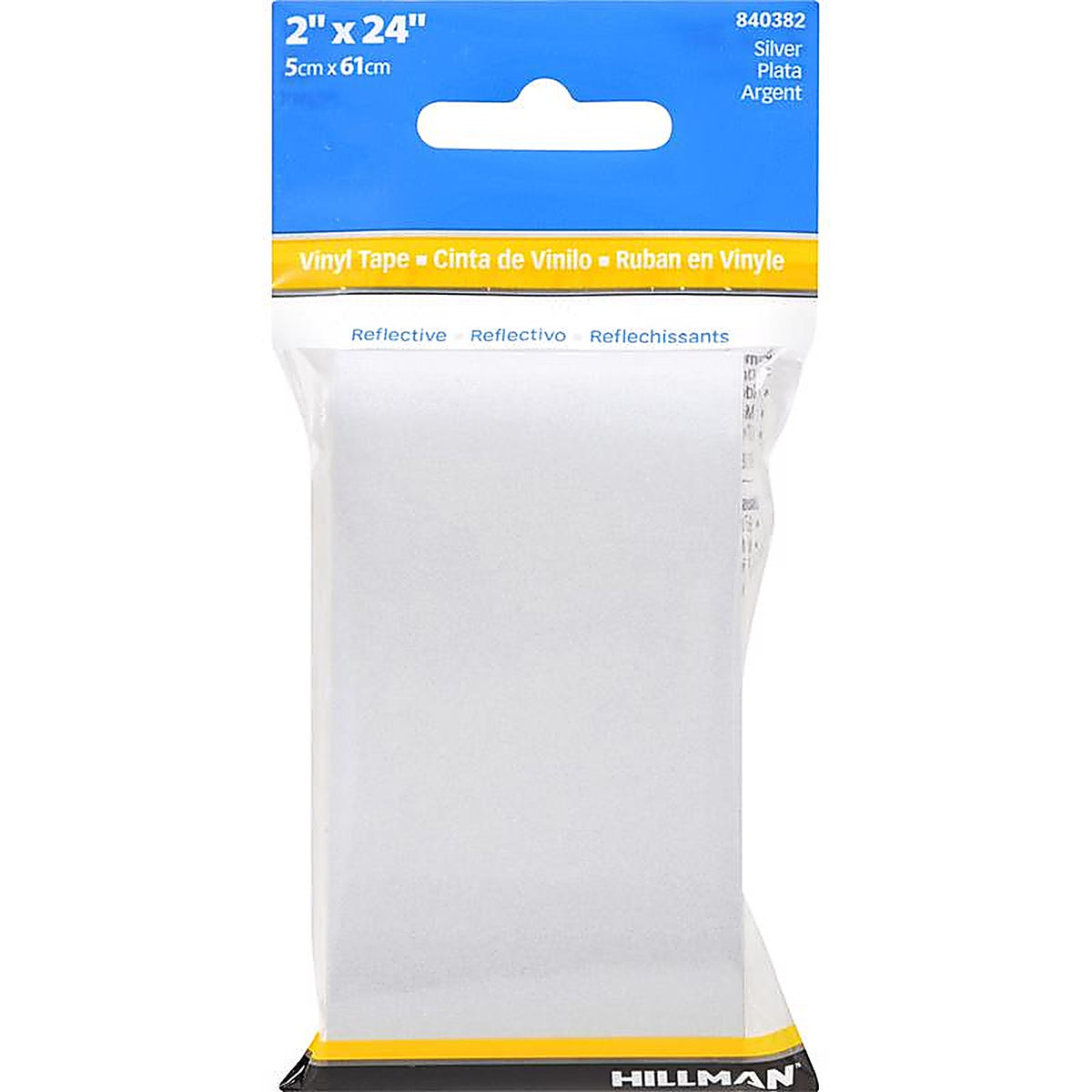 Hillman 840382 2 in. W x 24 in. L Silver Reflective Safety Tape 1/Pack