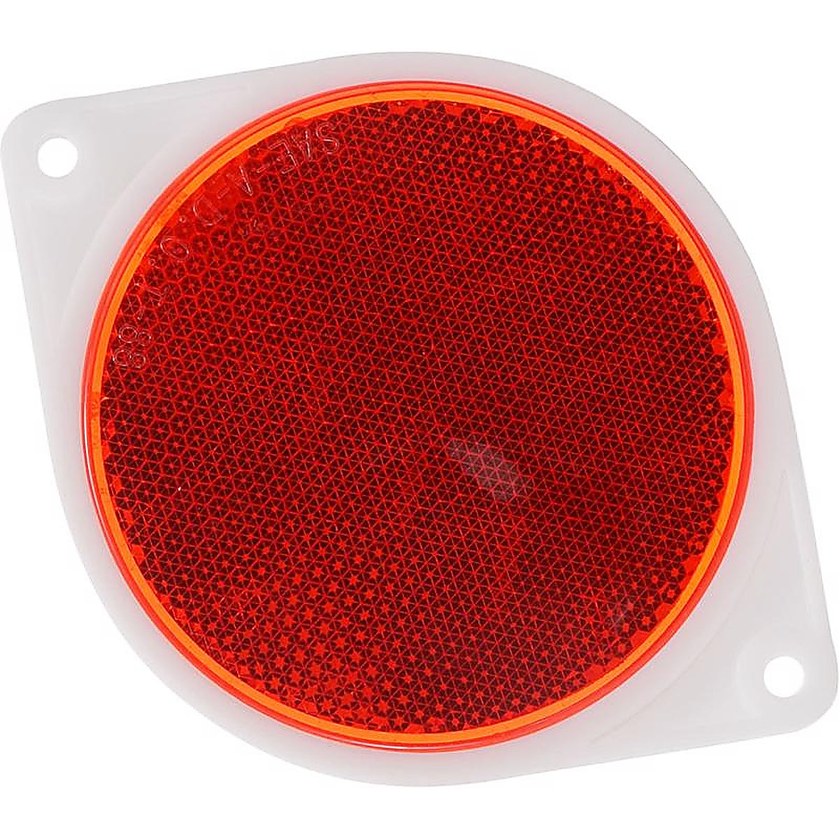 Hillman 844010 3 in. Round Red Reflectors 2/Pack