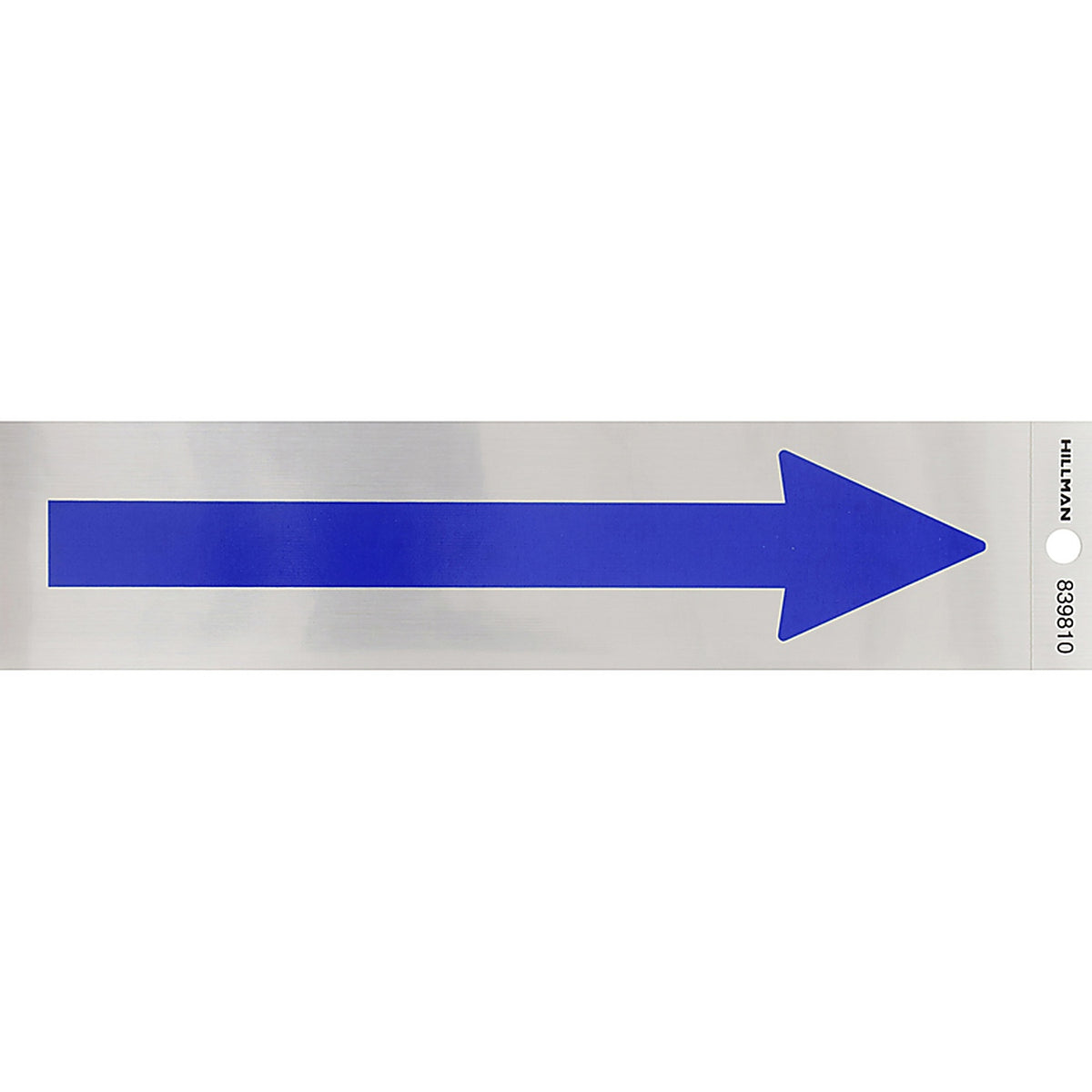 Hillman 839810 English Silver Arrow Decal 2 in. H x 8 in. W