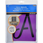 Hillman 840245 6 in. Card Stock Decor Stencil Set 38/Pack