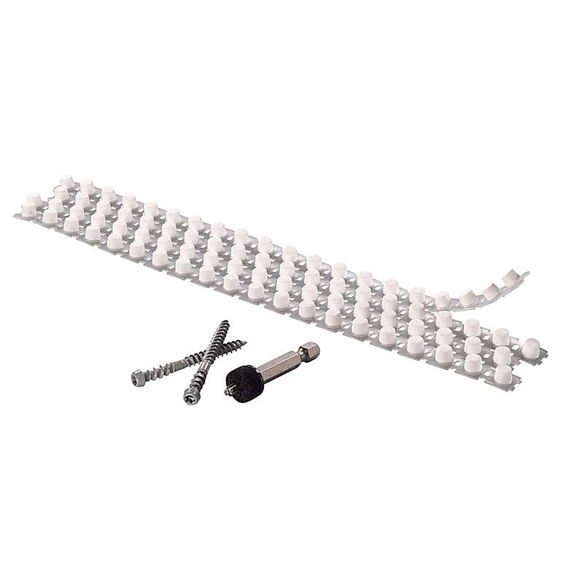 Kleer - KFS750SM2C - Cortex No. 7 Acre X 2 In. L HEX Drive HEX Head Self Tapping Trim Screws with Plugs
