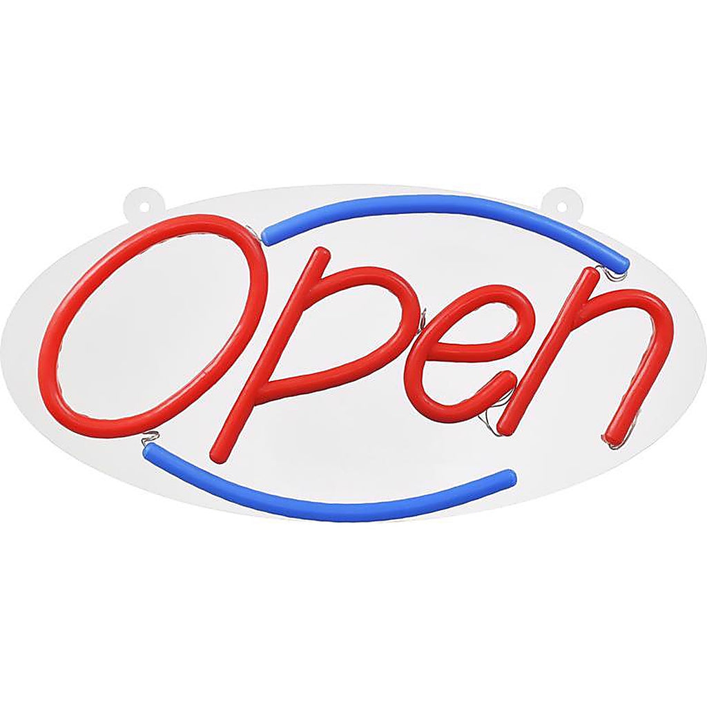 Hillman 848897 Plastic Indoor and Outdoor LED Lighted Open Sign