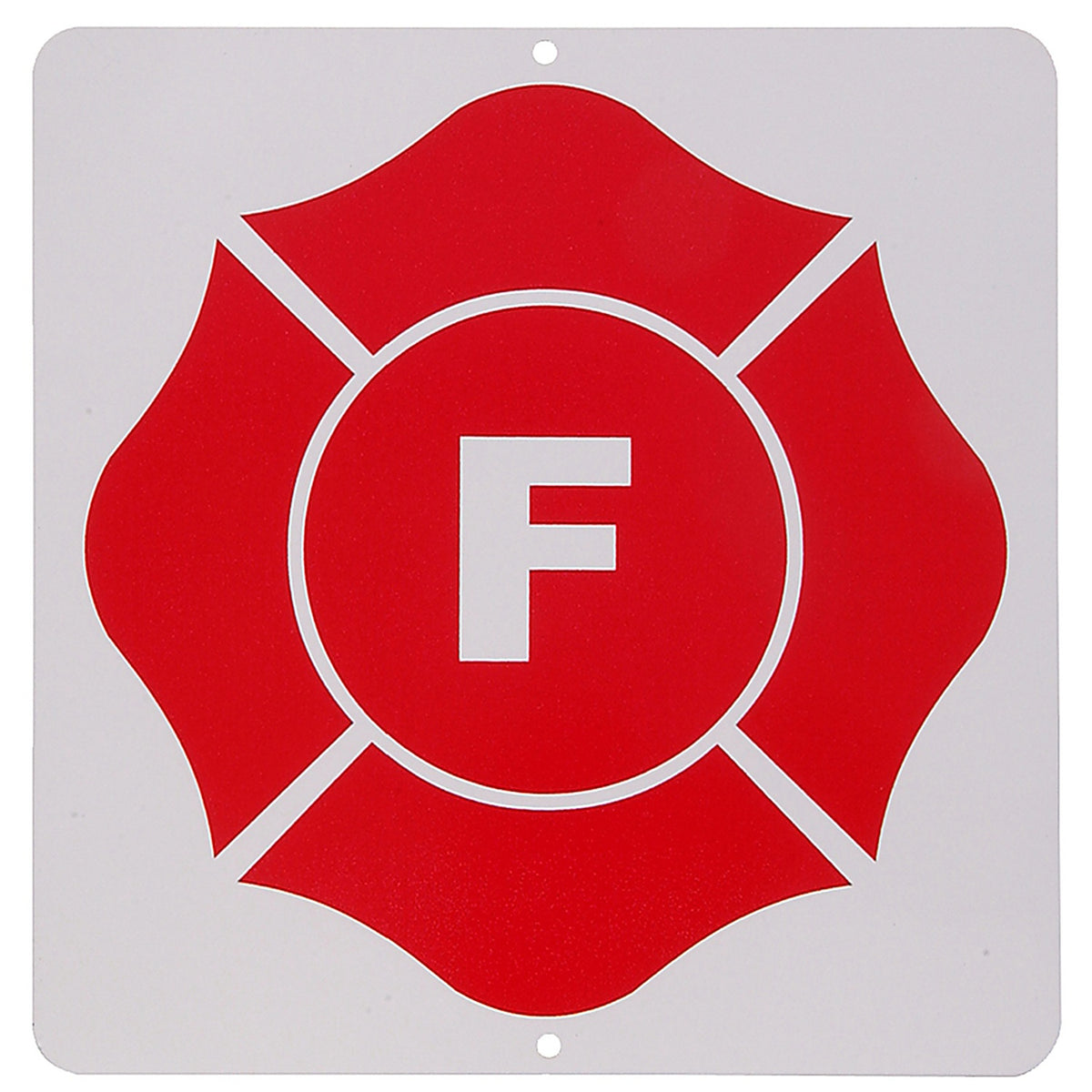 Hillman - 848710 - English Red Safety Osha Sign 9 In. H X 9 In. W
