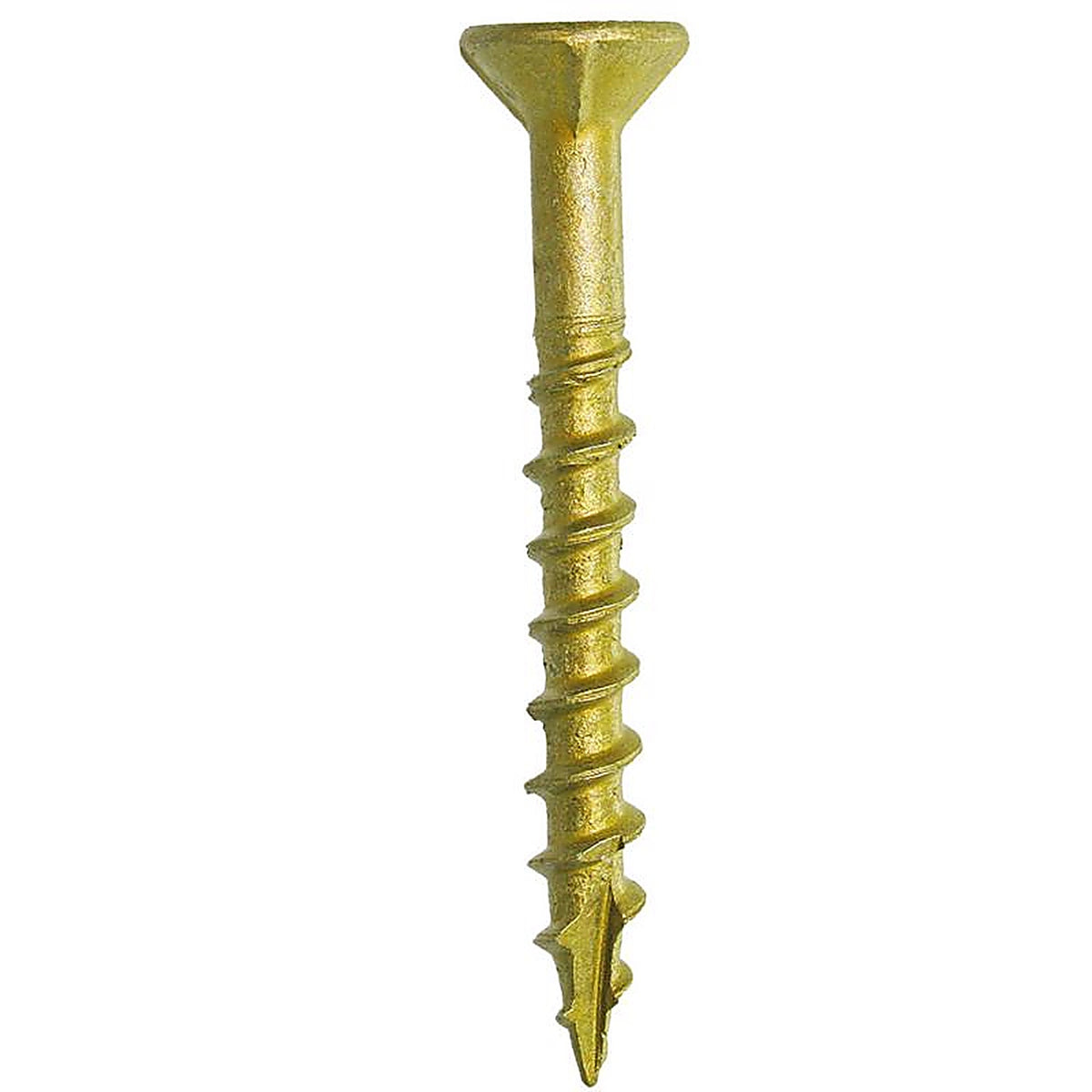 Grip-Rite L158STGD1 PrimeGuard Plus No. 8 wire S X 1-5/8 in. L Star Flat Head Deck Screws 124 pk