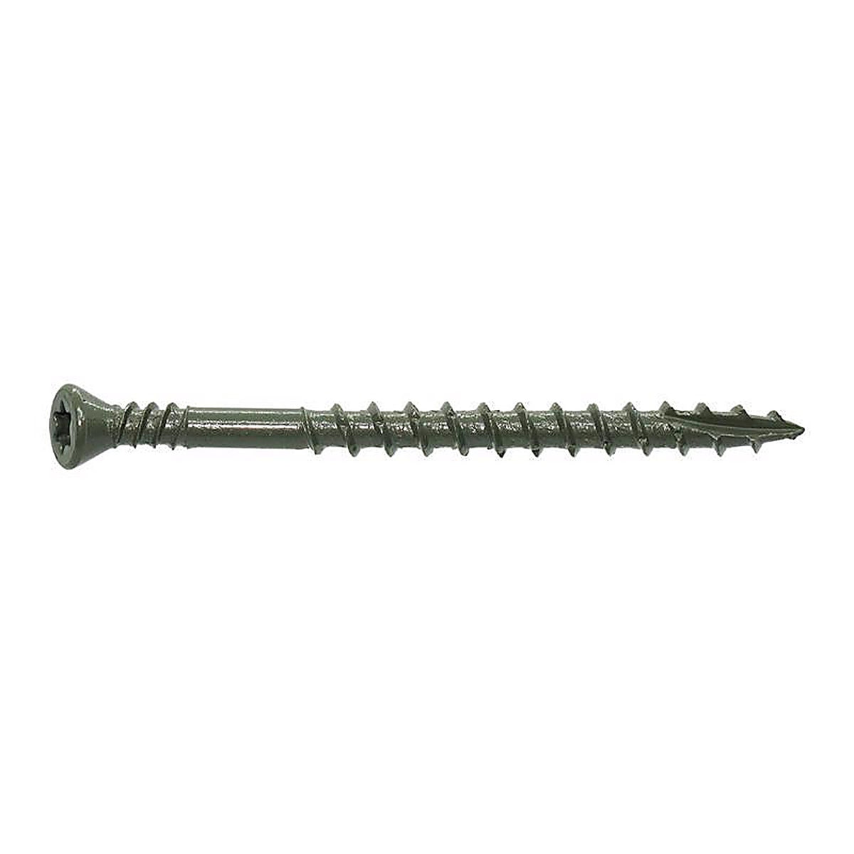 Grip-Rite L158STH1 PrimeGuard Plus No. 8 wire S X 1-5/8 in. L Star Trim Head Deck Screws 1 lb