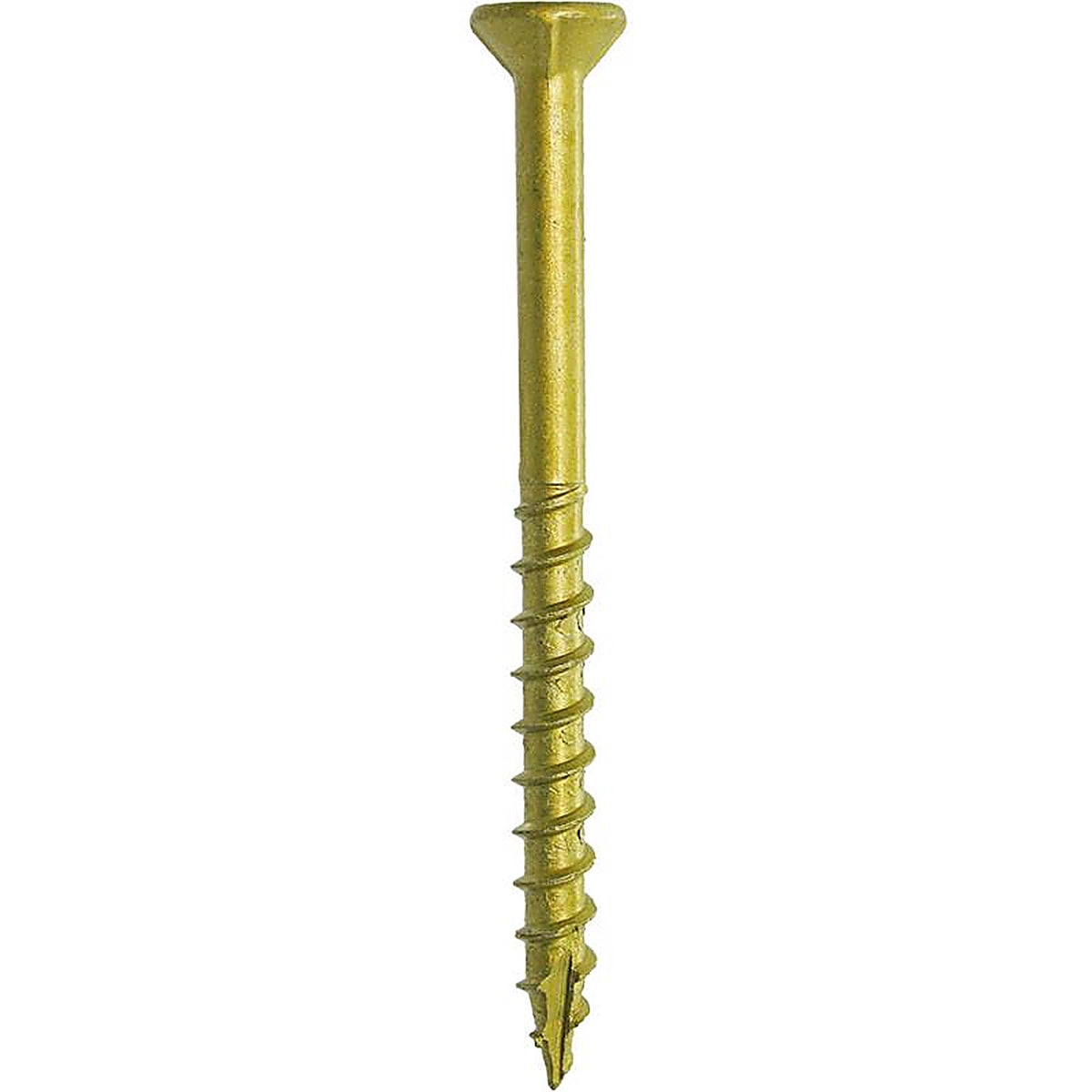 Grip-Rite L212STGD1 PrimeGuard Plus No. 9 wire S X 2-1/2 in. L Star Flat Head Deck Screws 1 lb