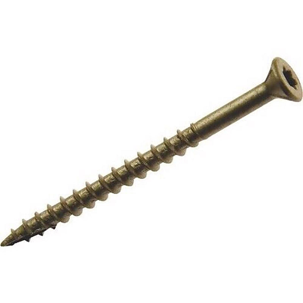 Grip-Rite LP212STGDBK PrimeGuard Plus No. 9 wire S X 2-1/2 in. L Star Flat Head Deck Screws 25 lb