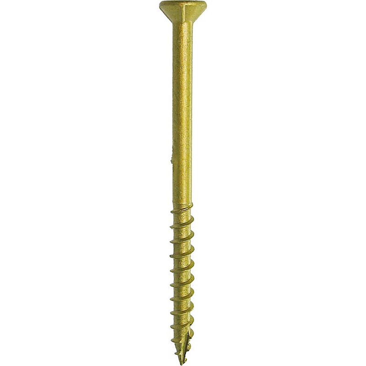 Grip-Rite L3STGD1 PrimeGuard Plus No. 9 wire S X 3 in. L Star Flat Head Deck Screws 1 lb