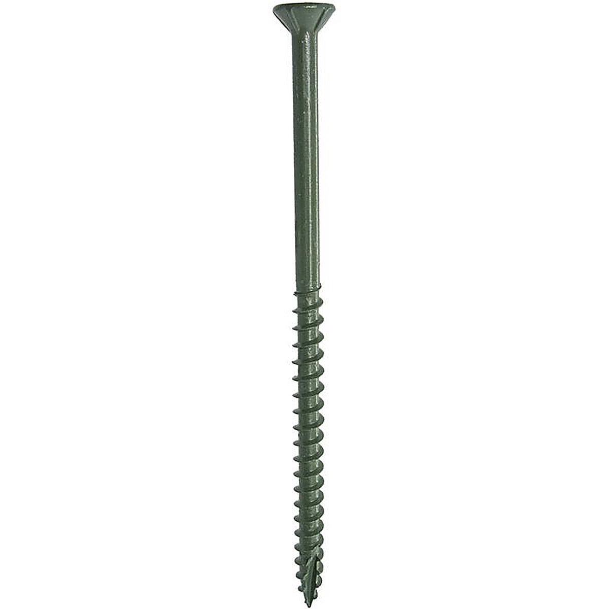 Grip-Rite - L4STGR1M - Primeguard Plus No. 10 Wire X 4 In. L Green Star Flat Head Deck Screws 1000 Pack