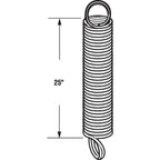 Prime-Line GD12192 25 in. L Garage Door Spring 120 lb.