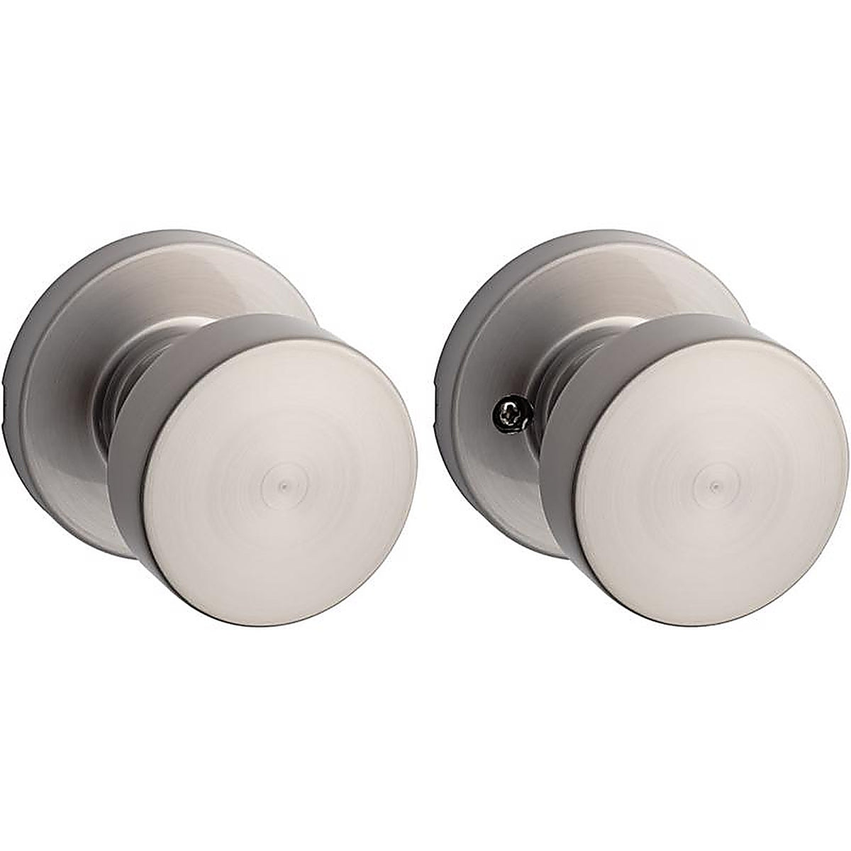 Kwikset - 97200-888 - Signature Series Pismo Satin Nickel Passage Knob Right or Left Handed