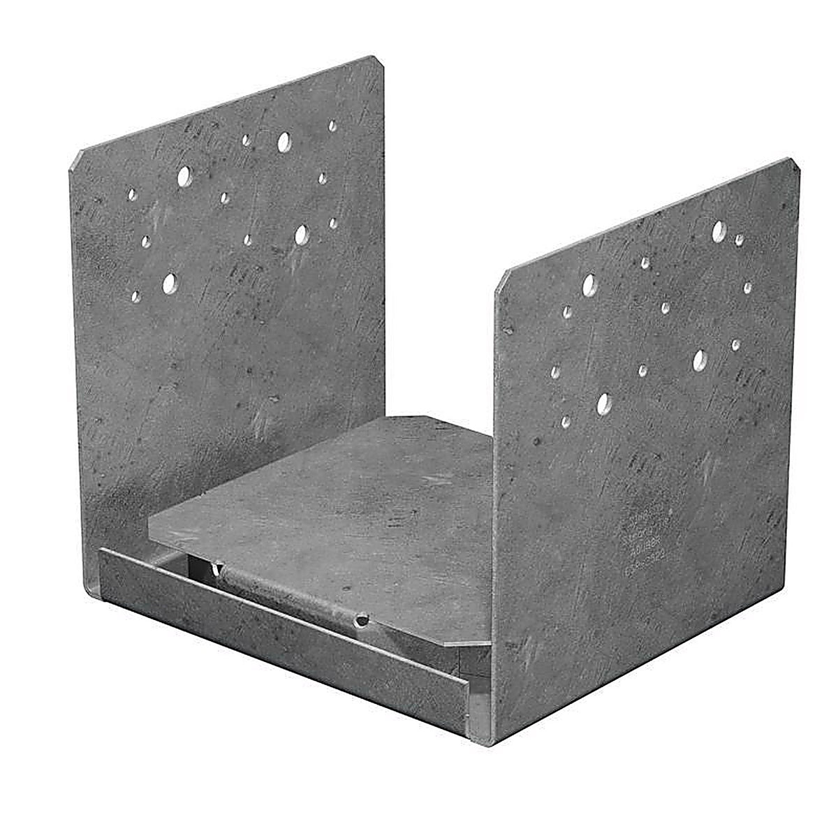 Simpson Strong-Tie - ABU88RZ - 8 In. H X 8 In. W 14 Ga. Galvanized Steel Adjustable Post Base