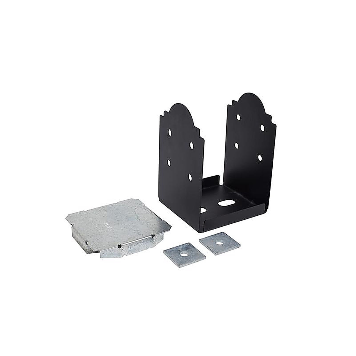 Simpson Strong-Tie - APB88R - Outdoor Accents 10.3125 In. H X 8 In. W 14 Ga. Galvanized Steel Post Base