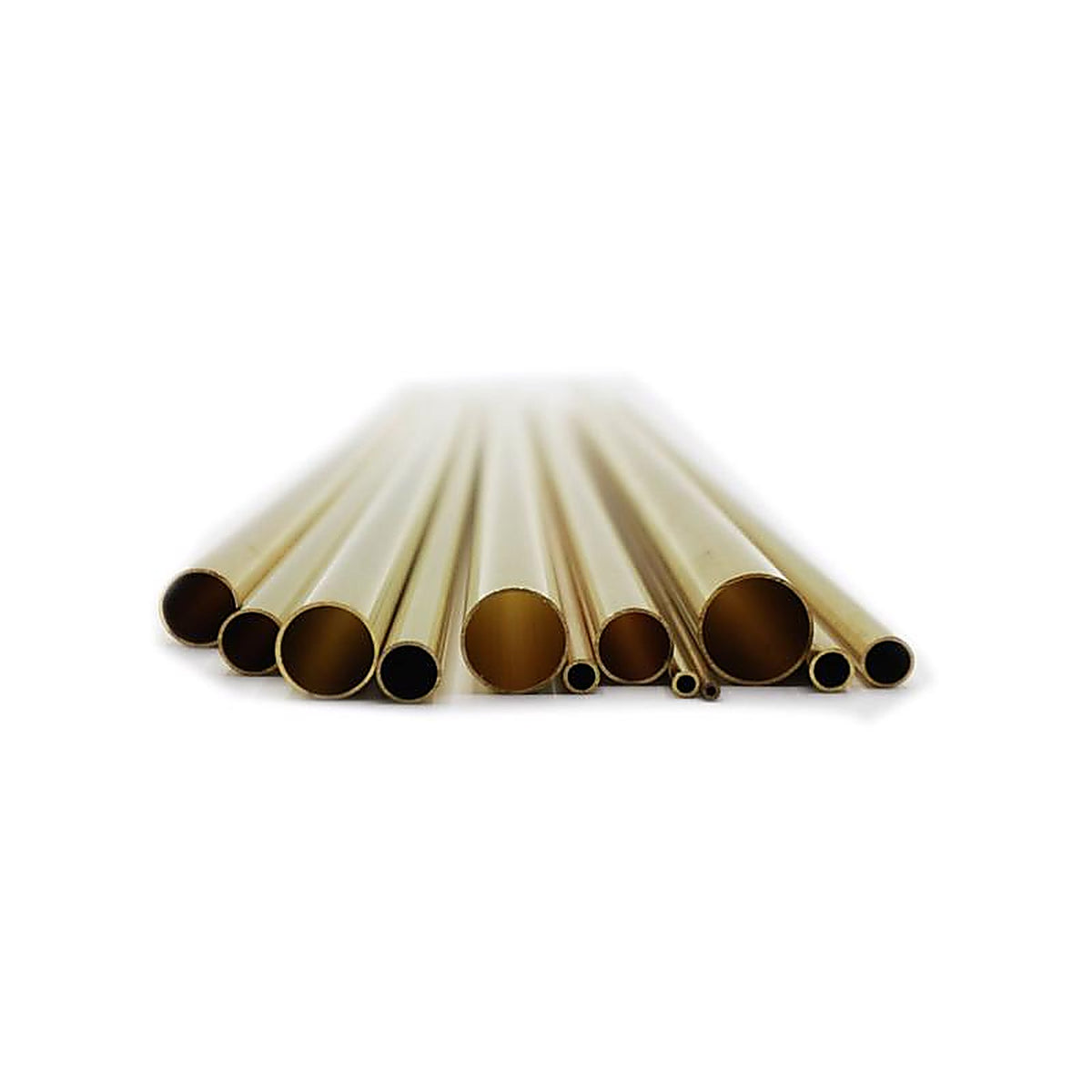 K&S - 3400 - 12 In. L Round Brass Tube 12 Pack