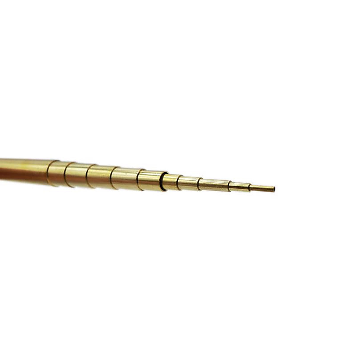 K&S - 3400 - 12 In. L Round Brass Tube 12 Pack