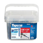 Tapcon 28555 1-3/4 in. L Star Flat Head Concrete Screws 225/Pack