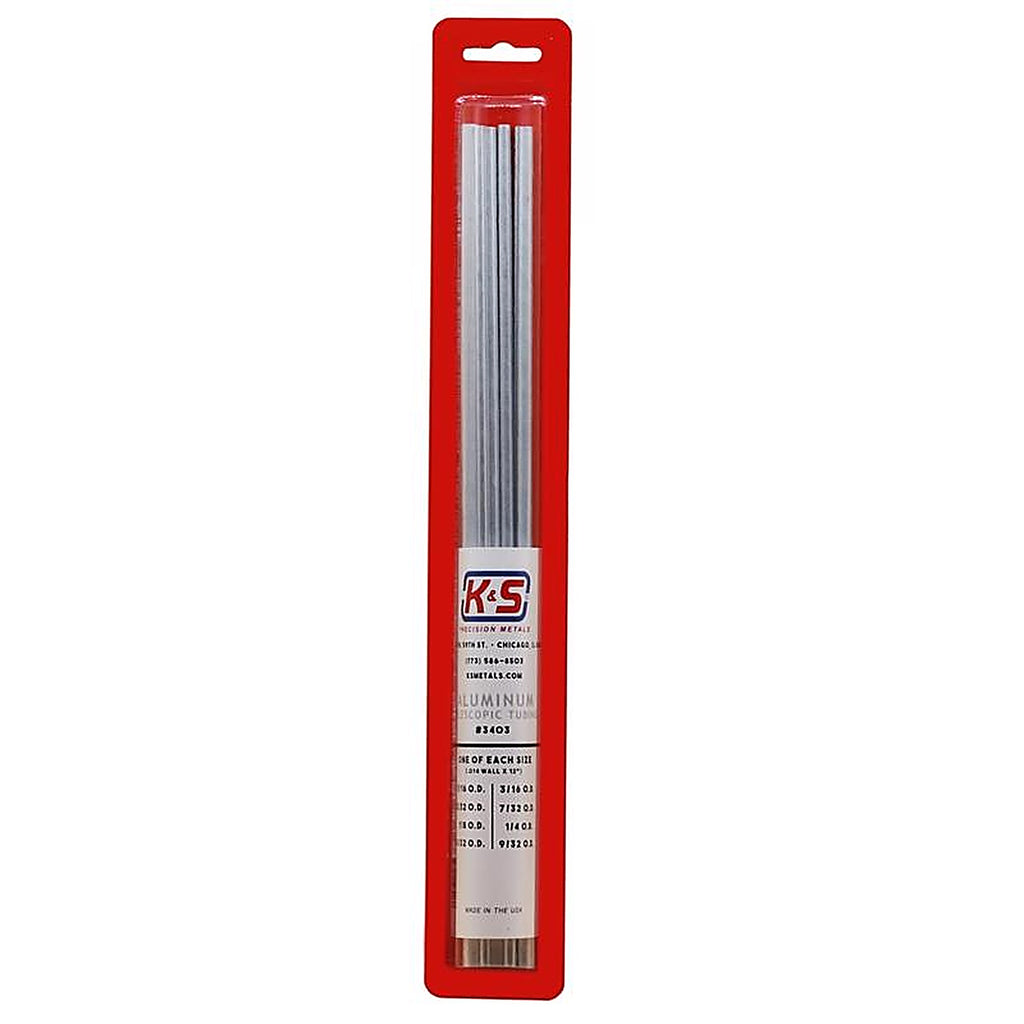 K&S - 3403 - 12 In. L Round Aluminum Tube