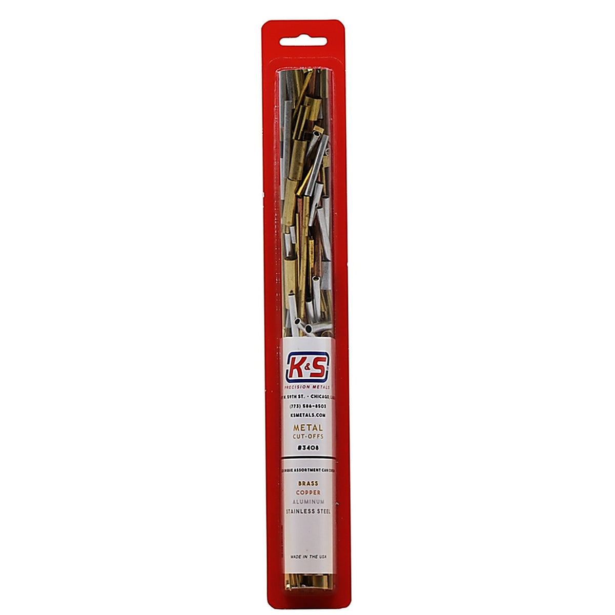 K&S - 3408 - 12 In. L Metal Cut-Offs