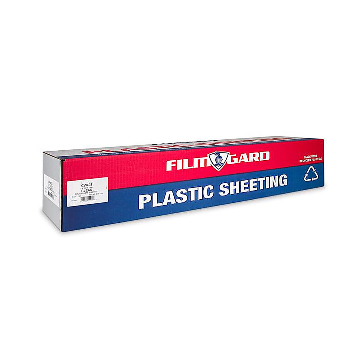 Berry Plastics - 625885 - Film-Gard Plastic Sheeting 4 Mil X 3 Ft. W X 100 Ft. L Polyethylene Clear