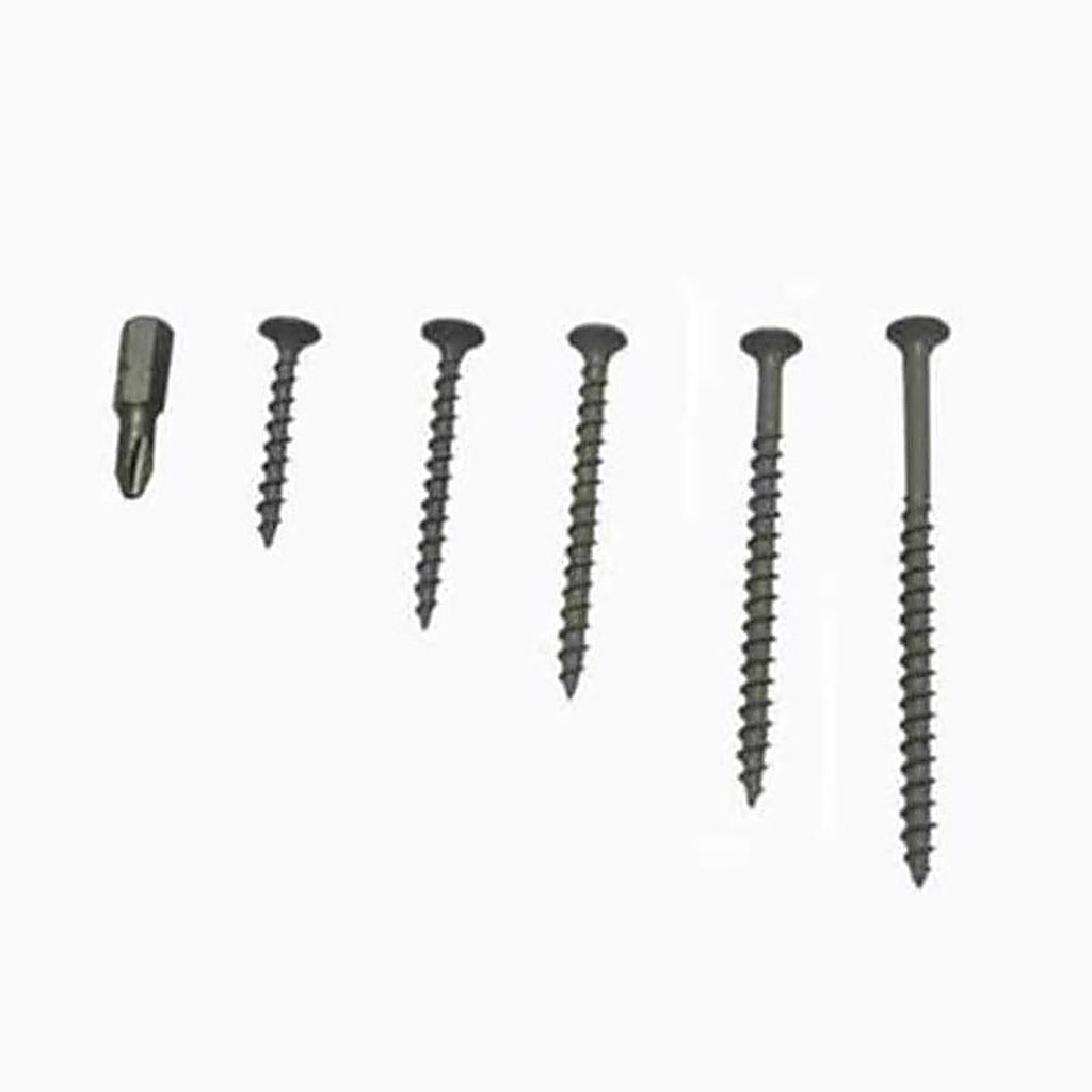 Grip-Rite - MPPG10 - No. 8 Wire X 3 In. L Phillips Bugle Head Coarse Exterior Screws