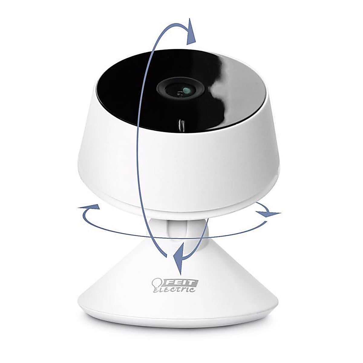 Feit Electric CAM1/WIFI Plug-in Indoor Black/White Wi-Fi Security Camera