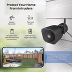 Feit Electric CAM/WM/WIFI Plug-in Outdoor Black Wi-Fi Security Camera