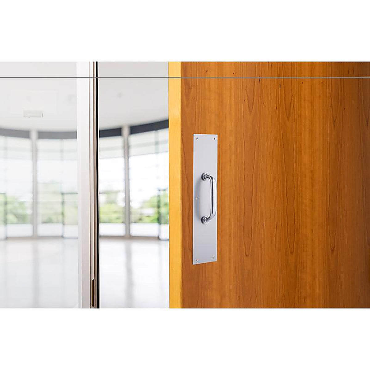 Brinks - BC41006 - 15 In. L Satin Aluminum Pull Plate