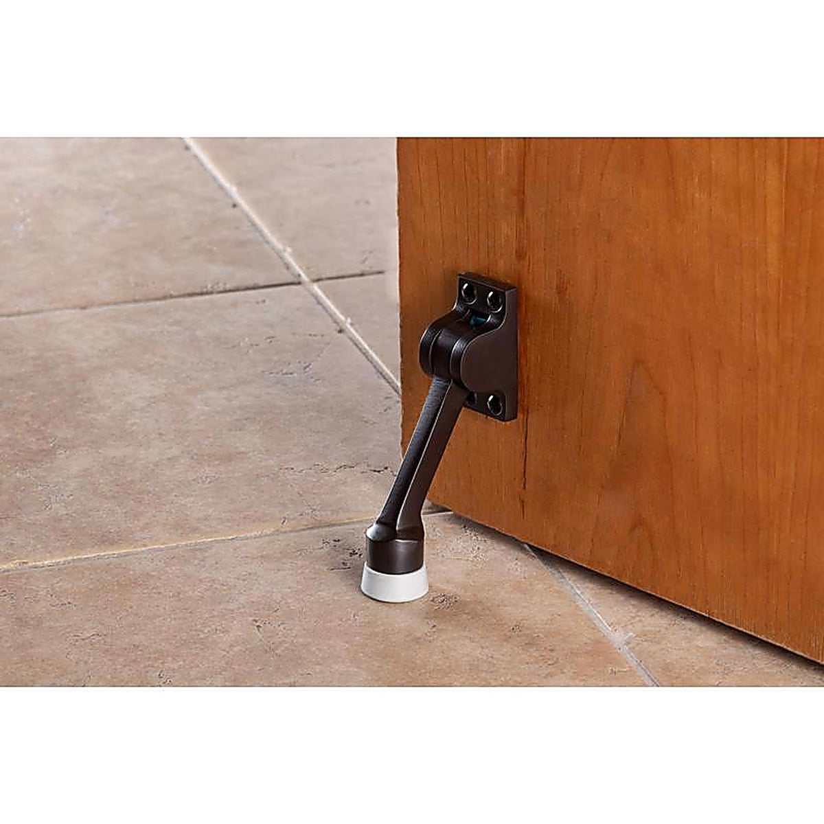 Brinks - BC41008 - Brass Bronze Kick-Down Door Holder Mounts to Door 1 In.