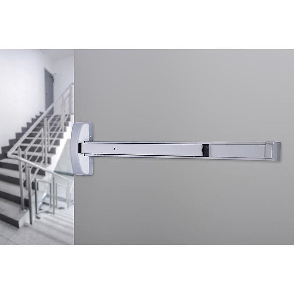 Brinks - BC40010 - Gray Aluminum Commercial Exit Device 1 Piece