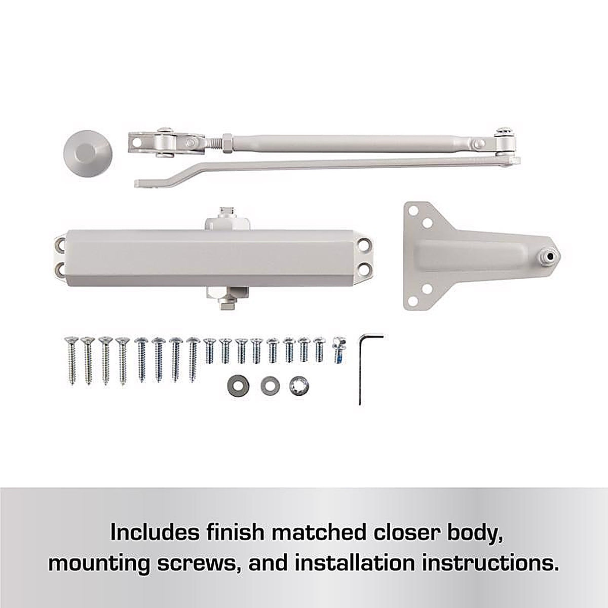Brinks - BC4031 - Commercial Aluminum Steel Hydraulic Door Closer Grade 1