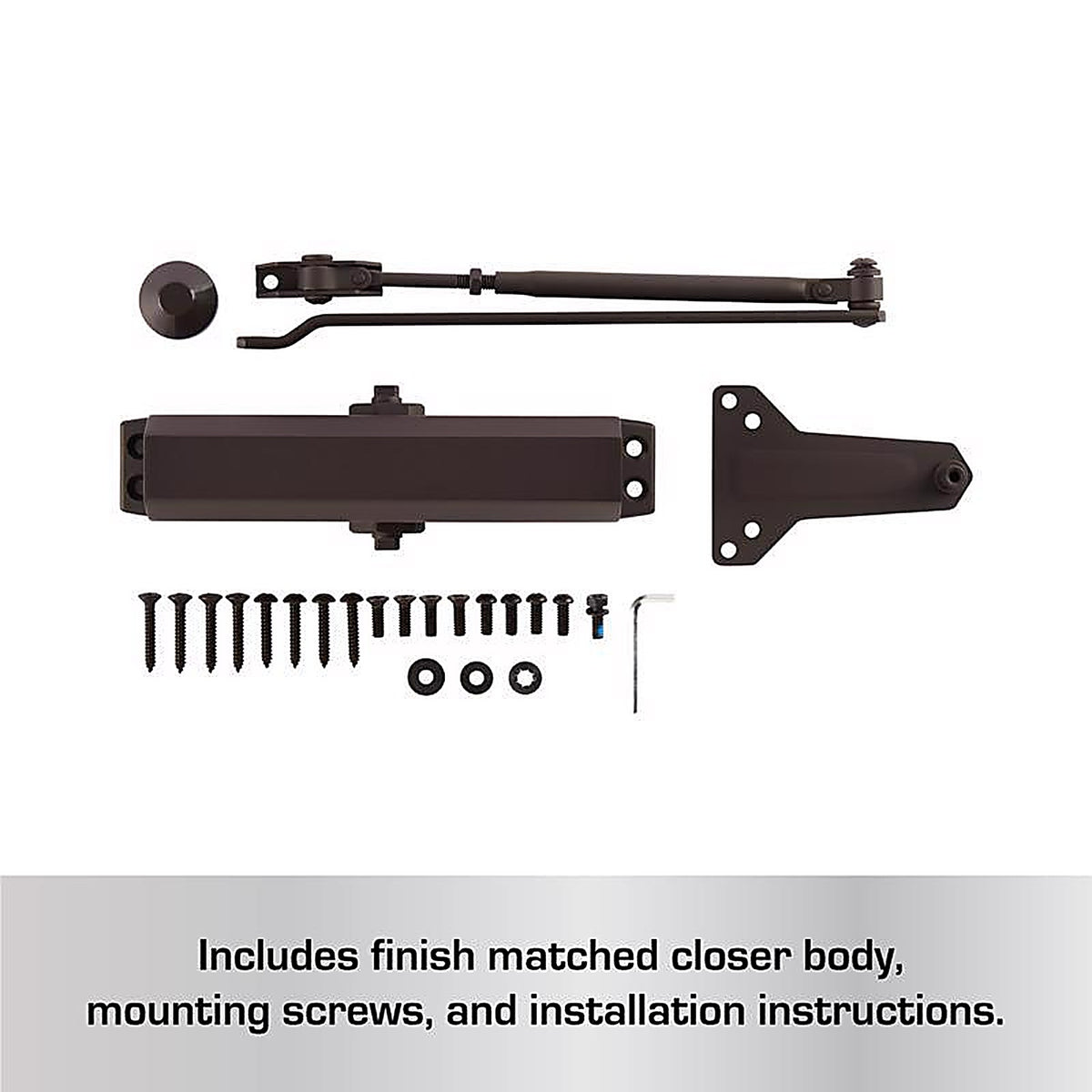 Brinks - BC4052 - Commercial Oil Rubbed Bronze Steel Hydraulic Door Closer Grade 1