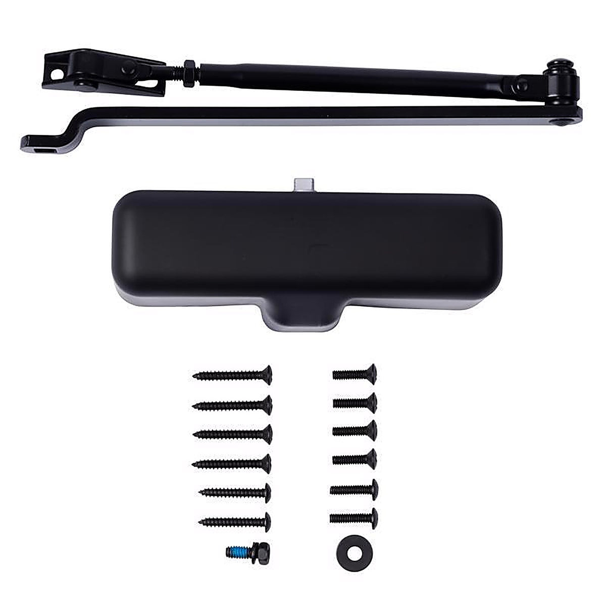 Brinks - BC4008 - Residential Matte Black Metal Hydraulic Door Closer