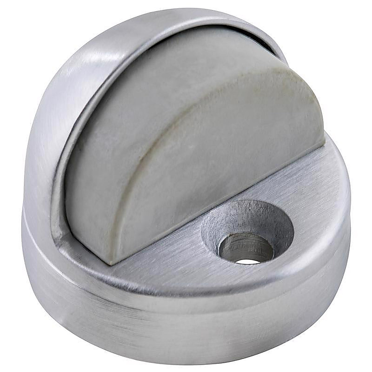 Brinks - BC40074 - Brass Satin Chrome Door Stop Mounts to Floor 1.75 In.