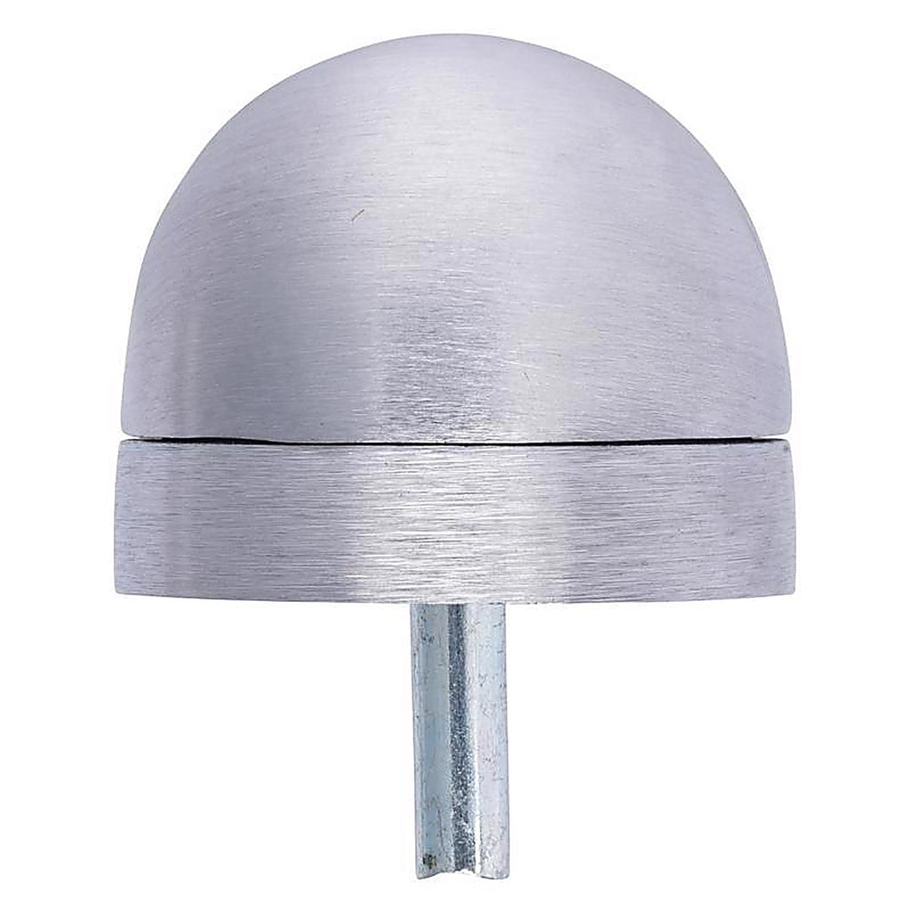 Brinks - BC40074 - Brass Satin Chrome Door Stop Mounts to Floor 1.75 In.