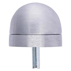 Brinks - BC40074 - Brass Satin Chrome Door Stop Mounts to Floor 1.75 In.